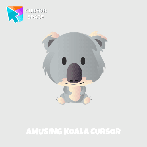 Amusing Koala cursor pointer cursor