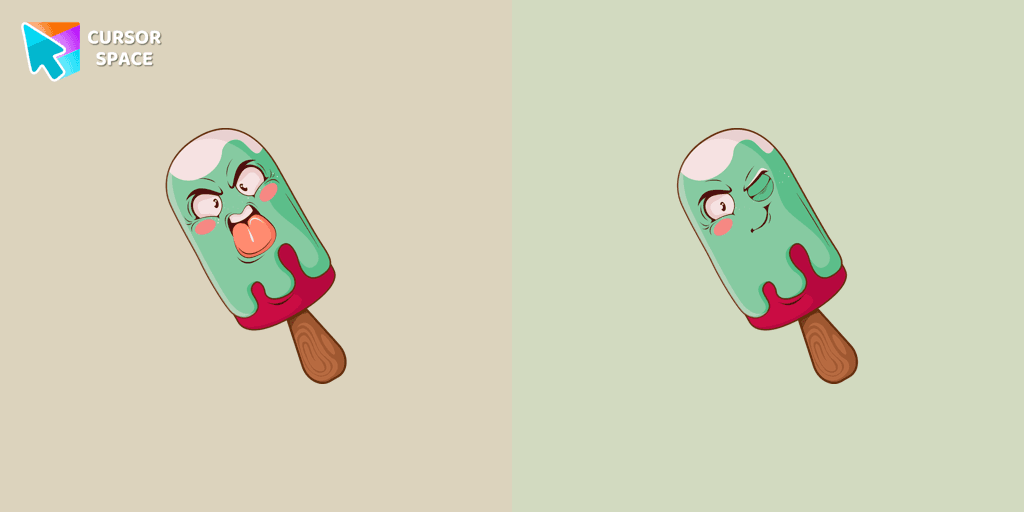 Angry Ice Cream cursor