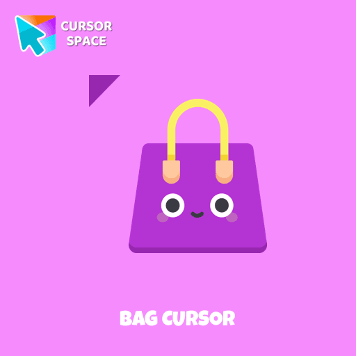 Bag cursor arrow cursor