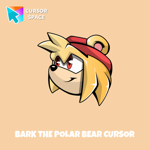 Bark the Polar Bear cursor arrow cursor