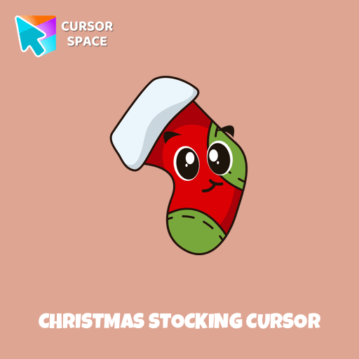 Christmas Stocking cursor arrow cursor