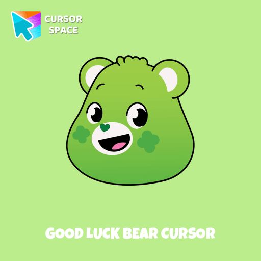 Good Luck Bear cursor arrow cursor