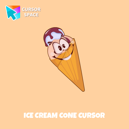 Ice Cream Cone cursor arrow cursor