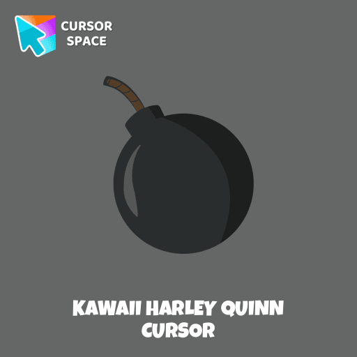 Kawaii Harley Quinn cursor pointer cursor