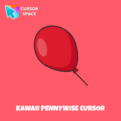 Kawaii Pennywise cursor pointer cursor