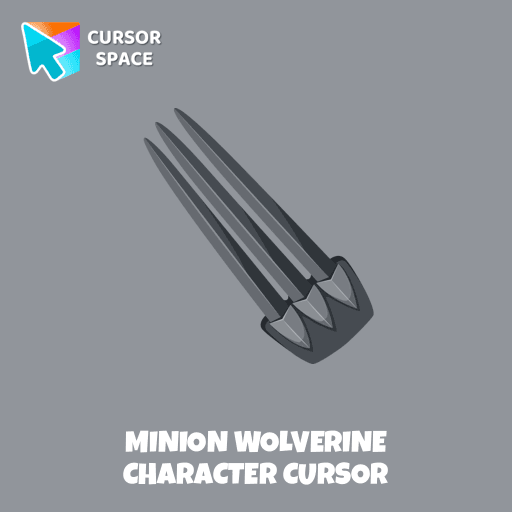 Minion Wolverine Character cursor pointer cursor