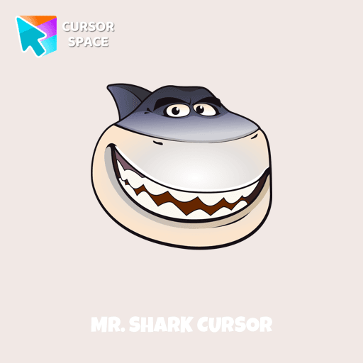 Mr. Shark cursor arrow cursor