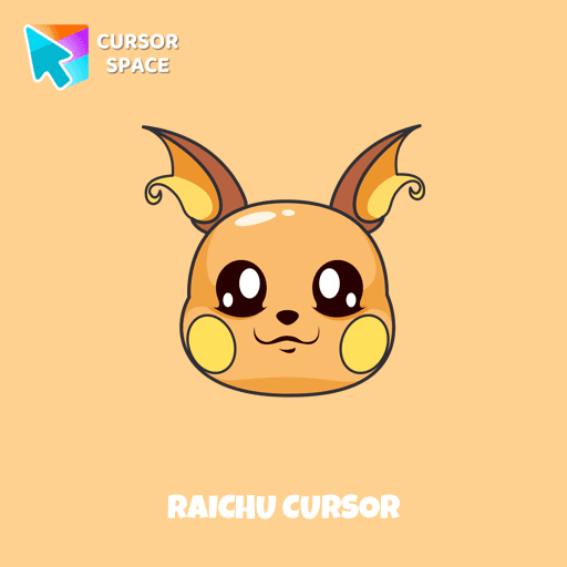 Raichu cursor arrow cursor