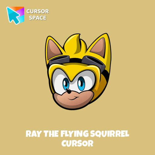 Ray the Flying Squirrel cursor arrow cursor