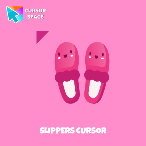 Slippers cursor arrow cursor