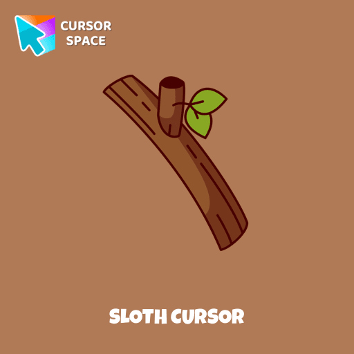 Sloth cursor pointer cursor