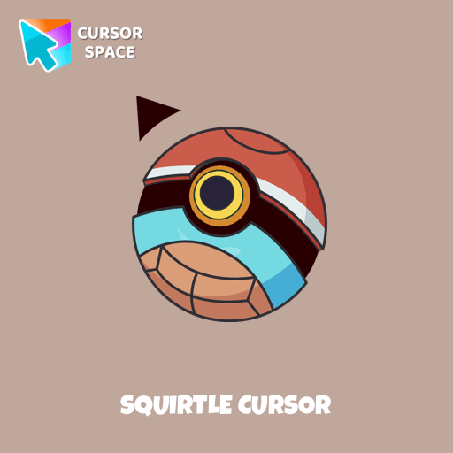 Squirtle cursor pointer cursor