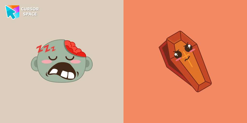 Zombie and Coffin cursor