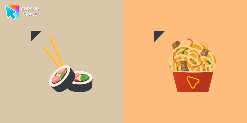 Sushi cursor